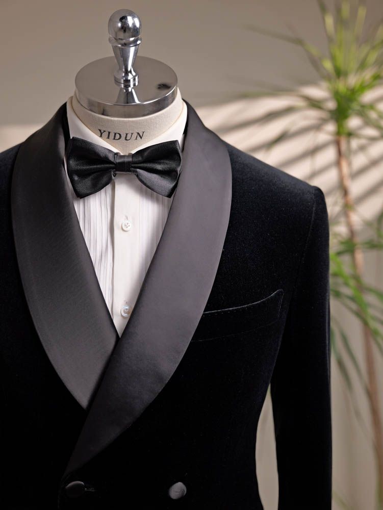 Black Velvet Tuxedo — view 1 of 7