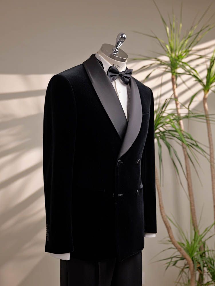 Black Velvet Tuxedo — view 2 of 7