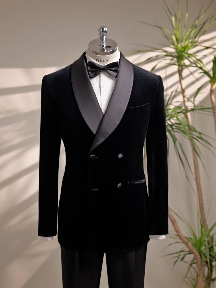 Black Velvet Tuxedo — view 4 of 7