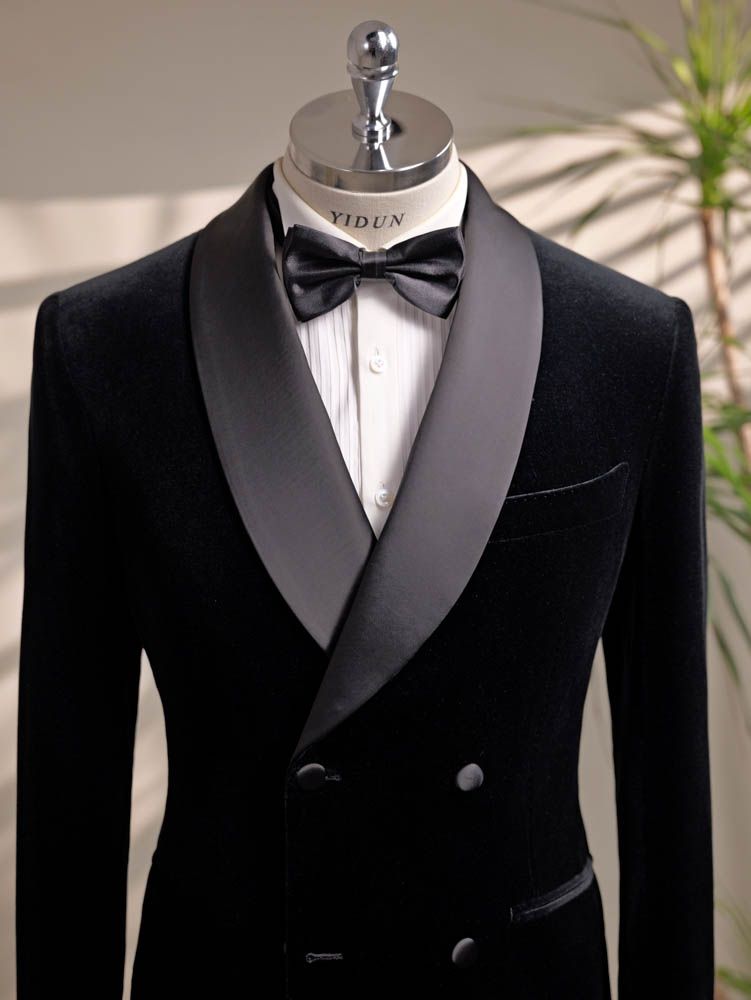 Black Velvet Tuxedo — view 5 of 7