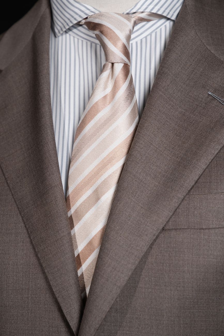 Brown Notch Lapel Suit — view 2 of 8