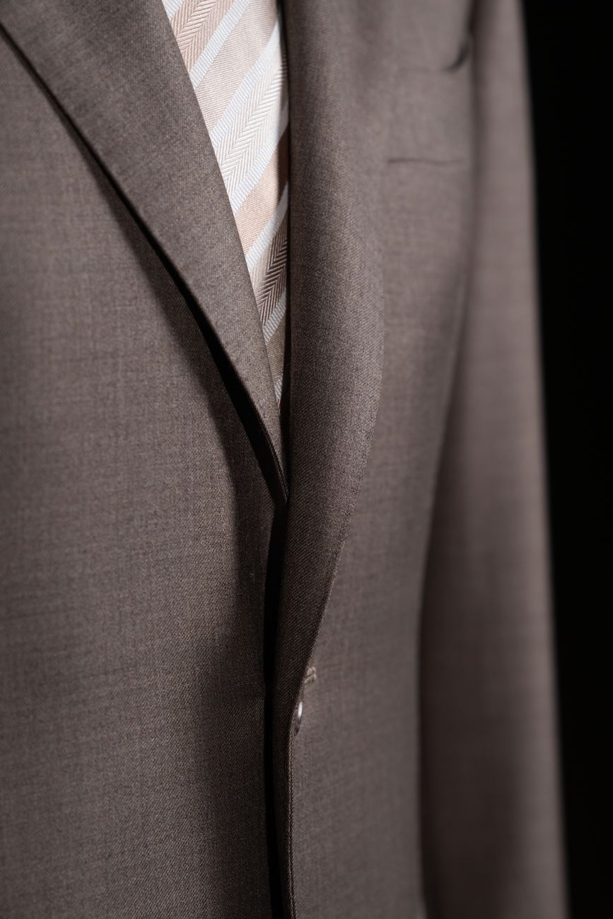 Brown Notch Lapel Suit — view 6 of 8