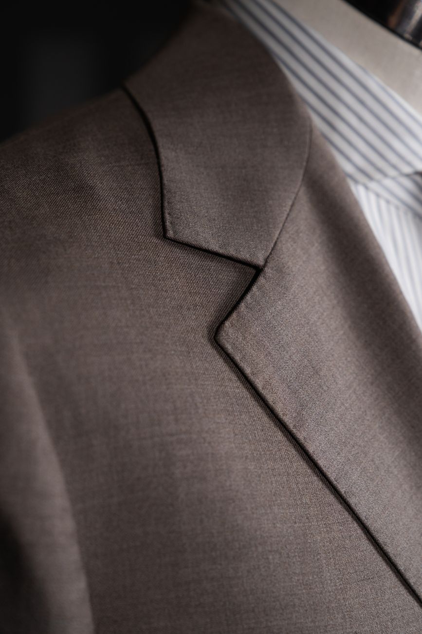 Brown Notch Lapel Suit — view 7 of 8