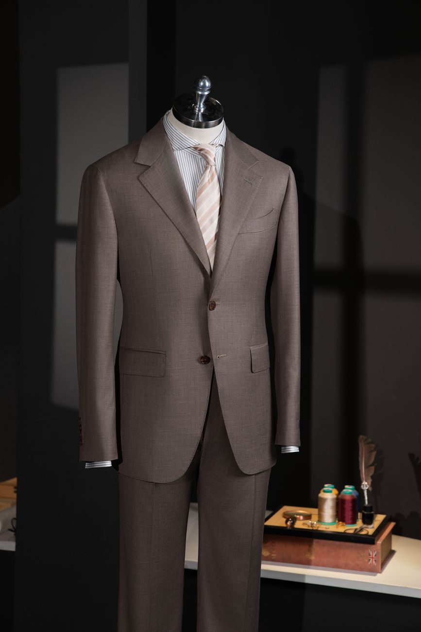 Brown Notch Lapel Suit — view 8 of 8