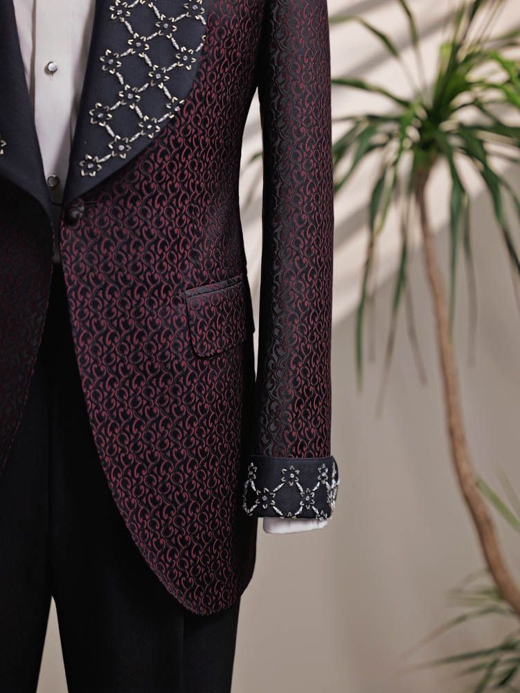 Burgundy Tuxedo — view 1 of 6
