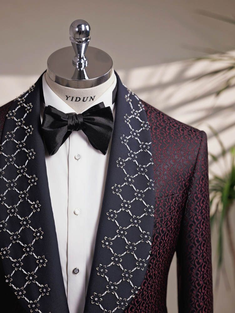 Burgundy Tuxedo — view 2 of 6