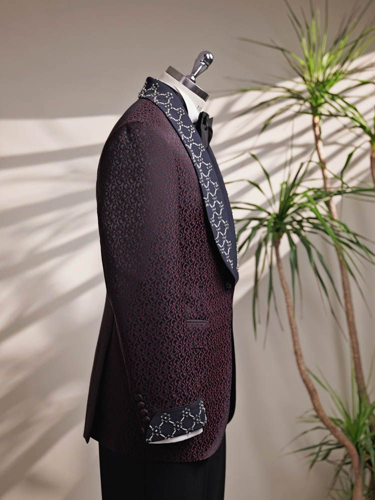 Burgundy Tuxedo — view 4 of 6