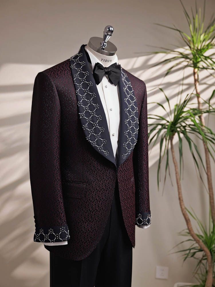 Burgundy Tuxedo — view 5 of 6