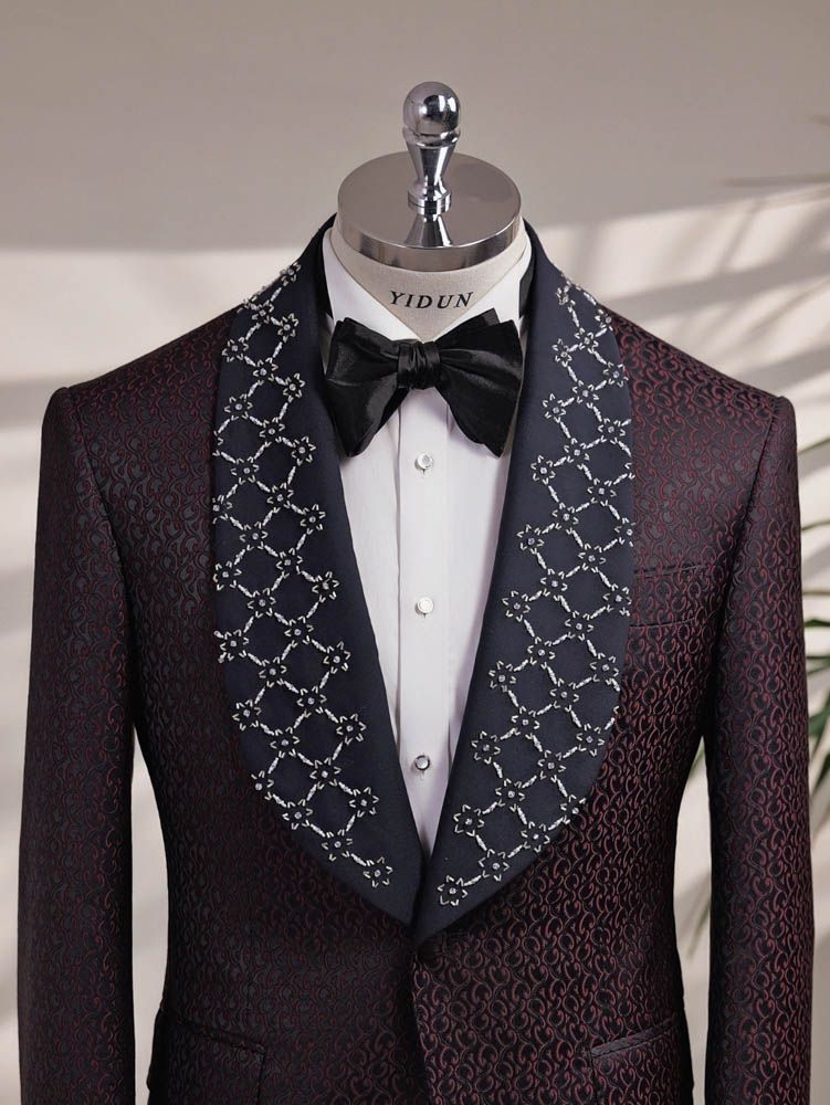 Burgundy Tuxedo — view 6 of 6