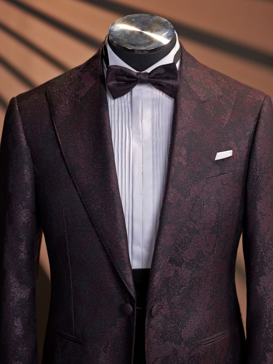 Red Patterned Tuxedo — view 2 of 6