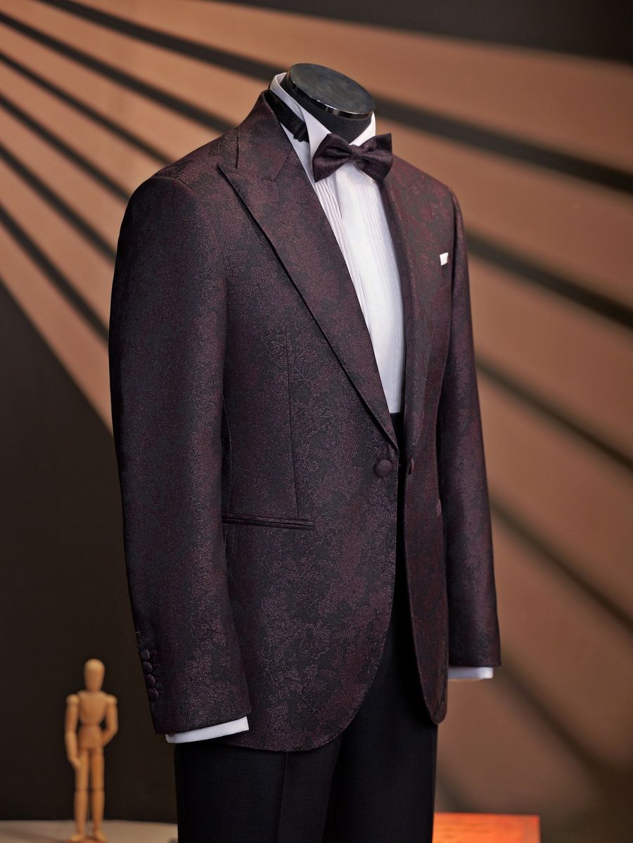 Red Patterned Tuxedo — view 4 of 6