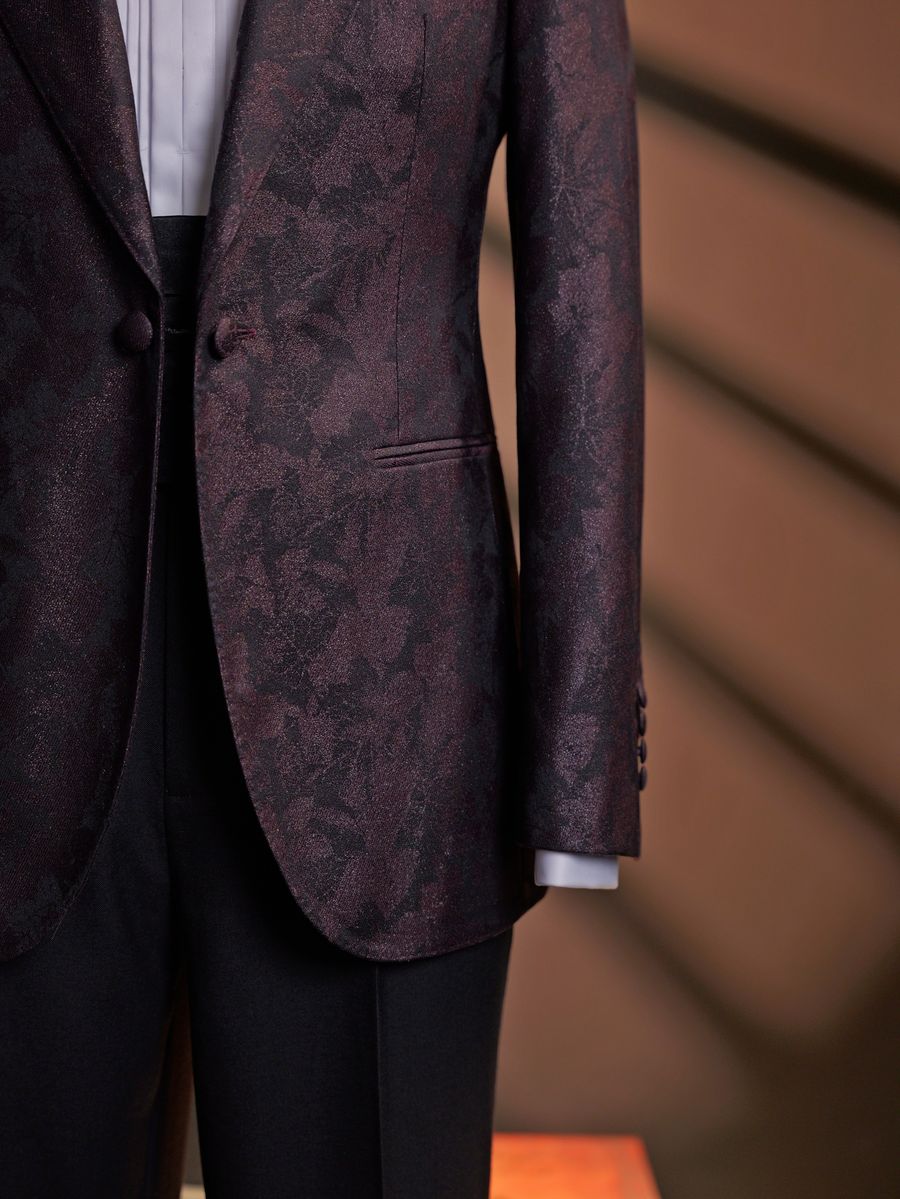Red Patterned Tuxedo — view 6 of 6