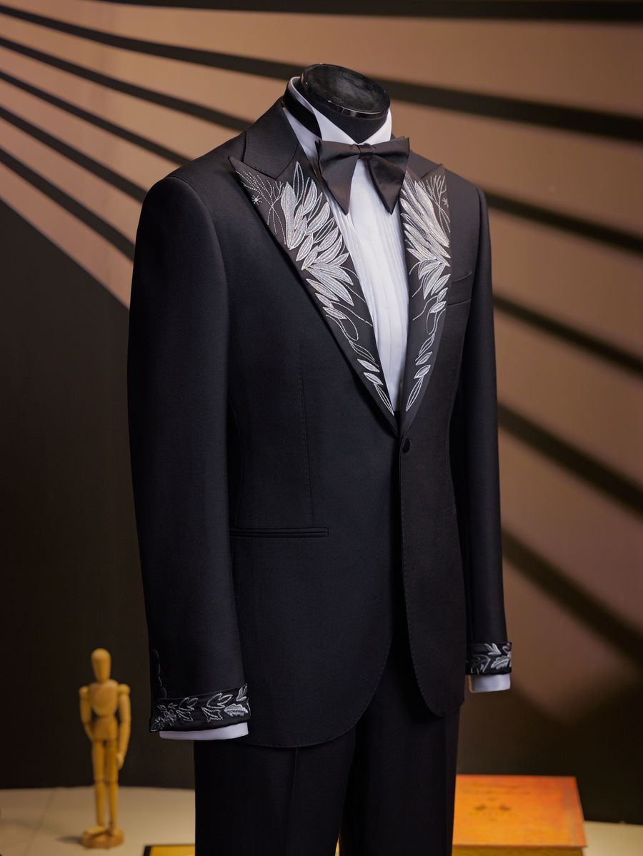 Silver Speckle Tuxedo — view 1 of 6