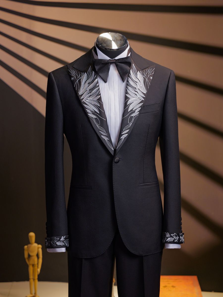 Silver Speckle Tuxedo — view 2 of 6