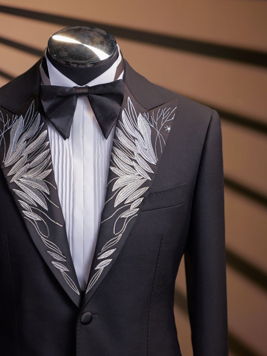 Silver Speckle Tuxedo — view 3 of 6