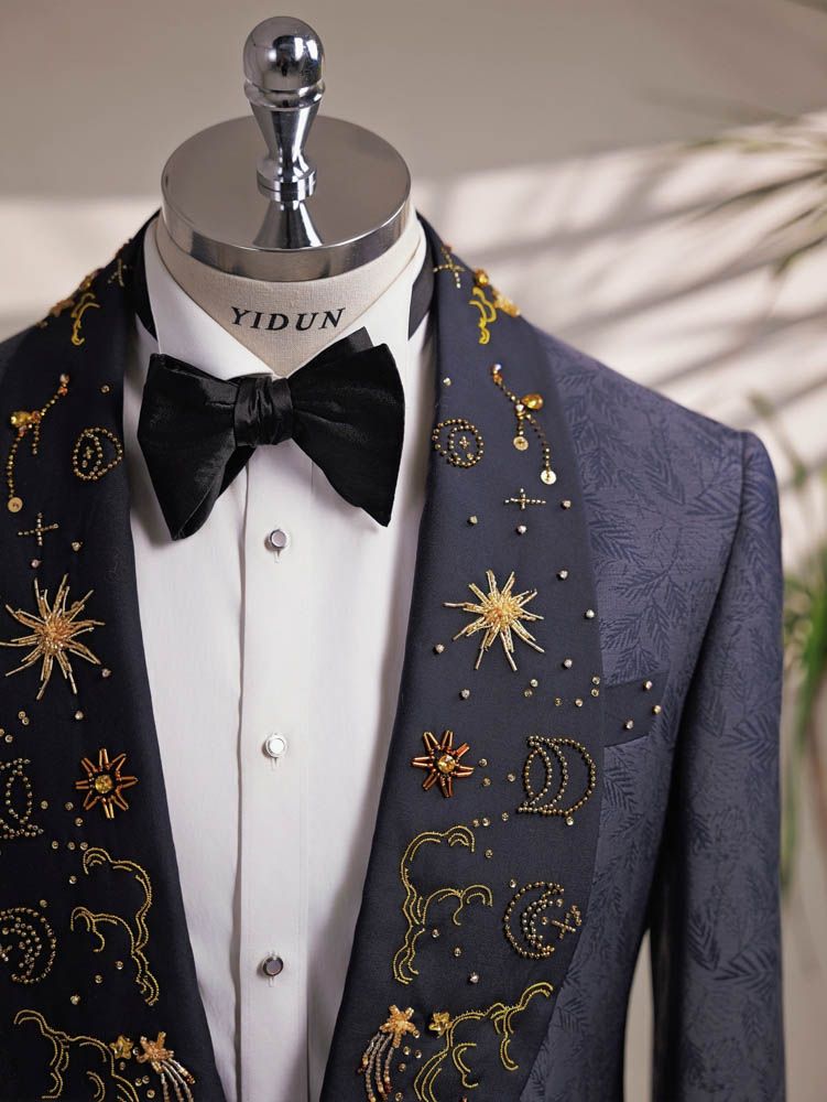 Teal Grey Tuxedo — view 4 of 6