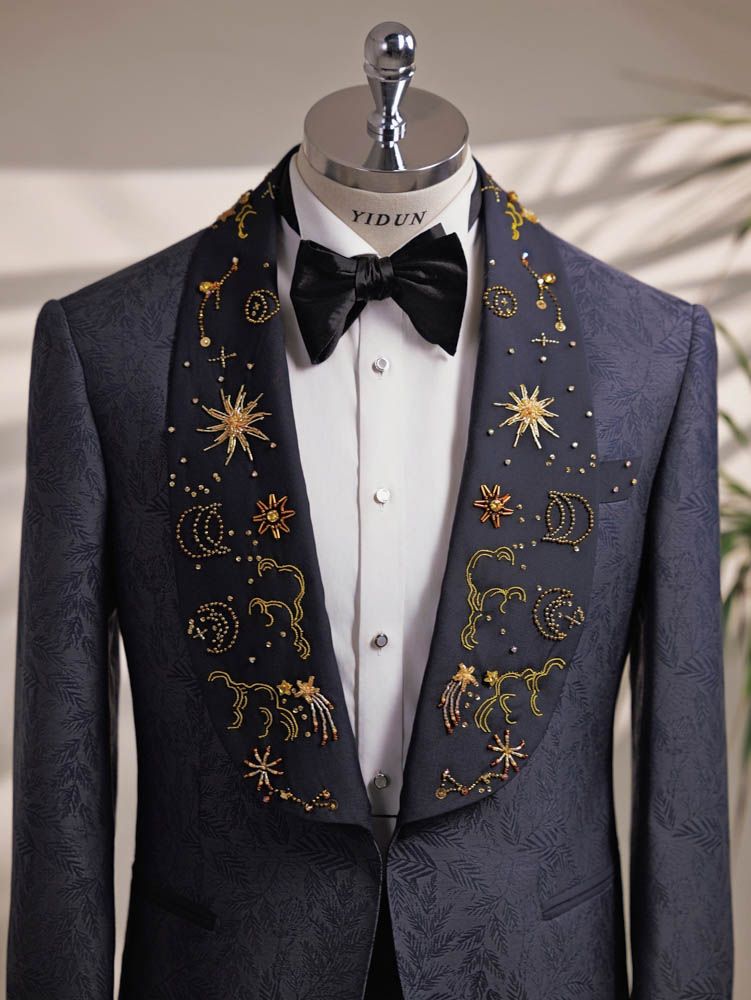 Teal Grey Tuxedo — view 5 of 6