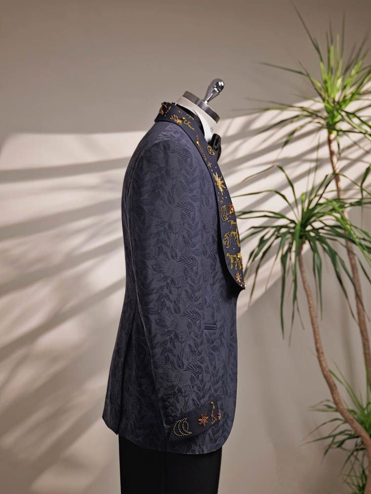 Teal Grey Tuxedo — view 6 of 6