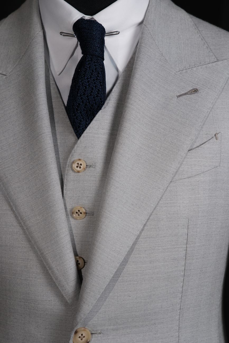 Three-Piece Suit — Light Grey — view 4 of 7
