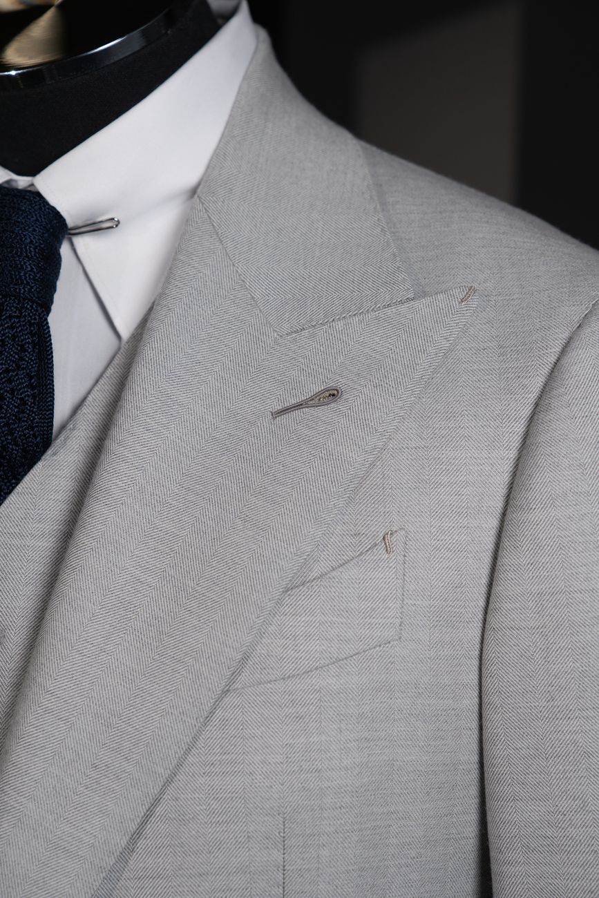 Three-Piece Suit — Light Grey — view 5 of 7