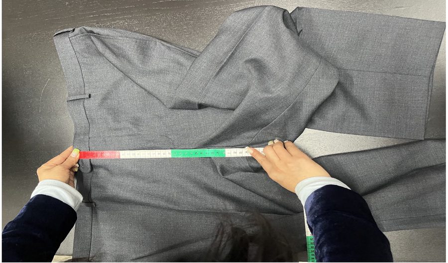 How to measure Pants Rise for a made-to-measure suit