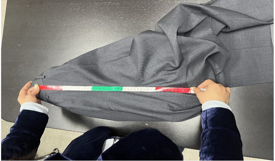 How to measure Back Rise for a made-to-measure suit